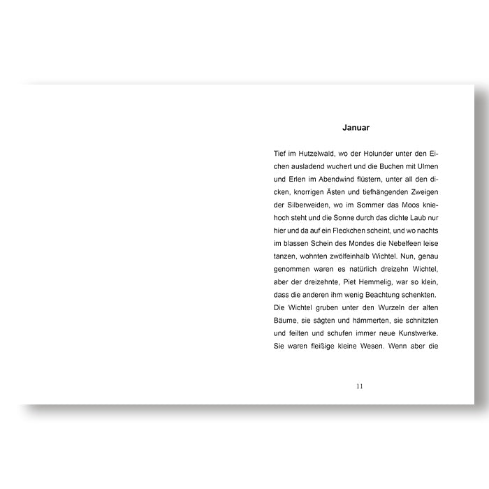 Ein ganzes Jahr im Wichtelwald