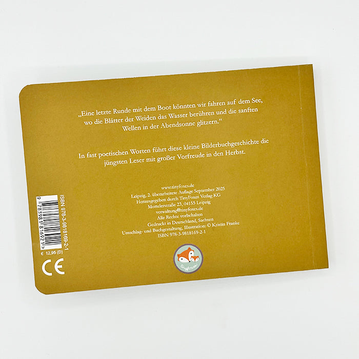 Linus im Herbst - Rückseite