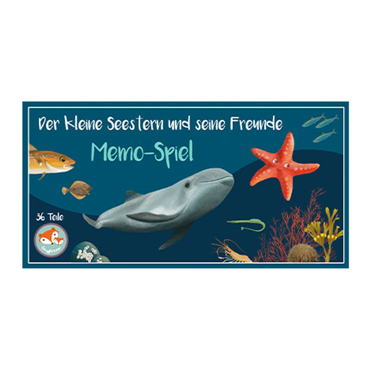 Memo-Spiel "Der kleine Seestern und seine Freunde"