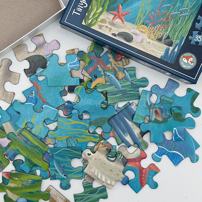 Puzzle "Der kleine Seestern"