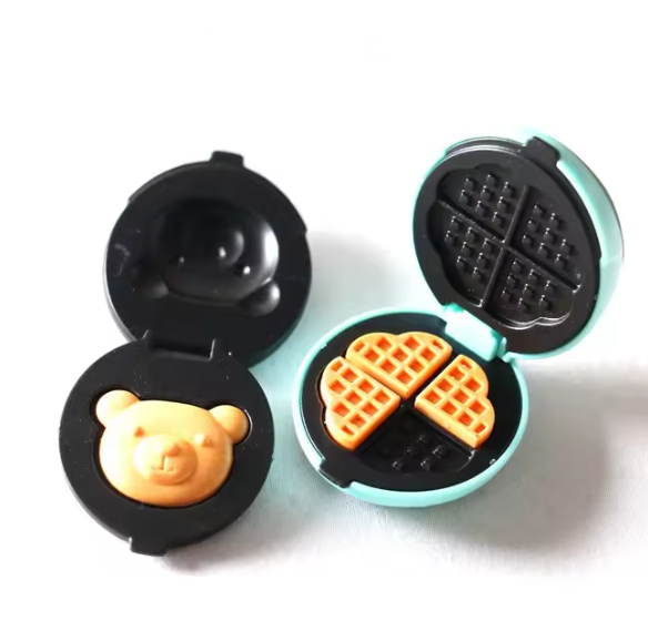Miniatur Waffeleisen türkis