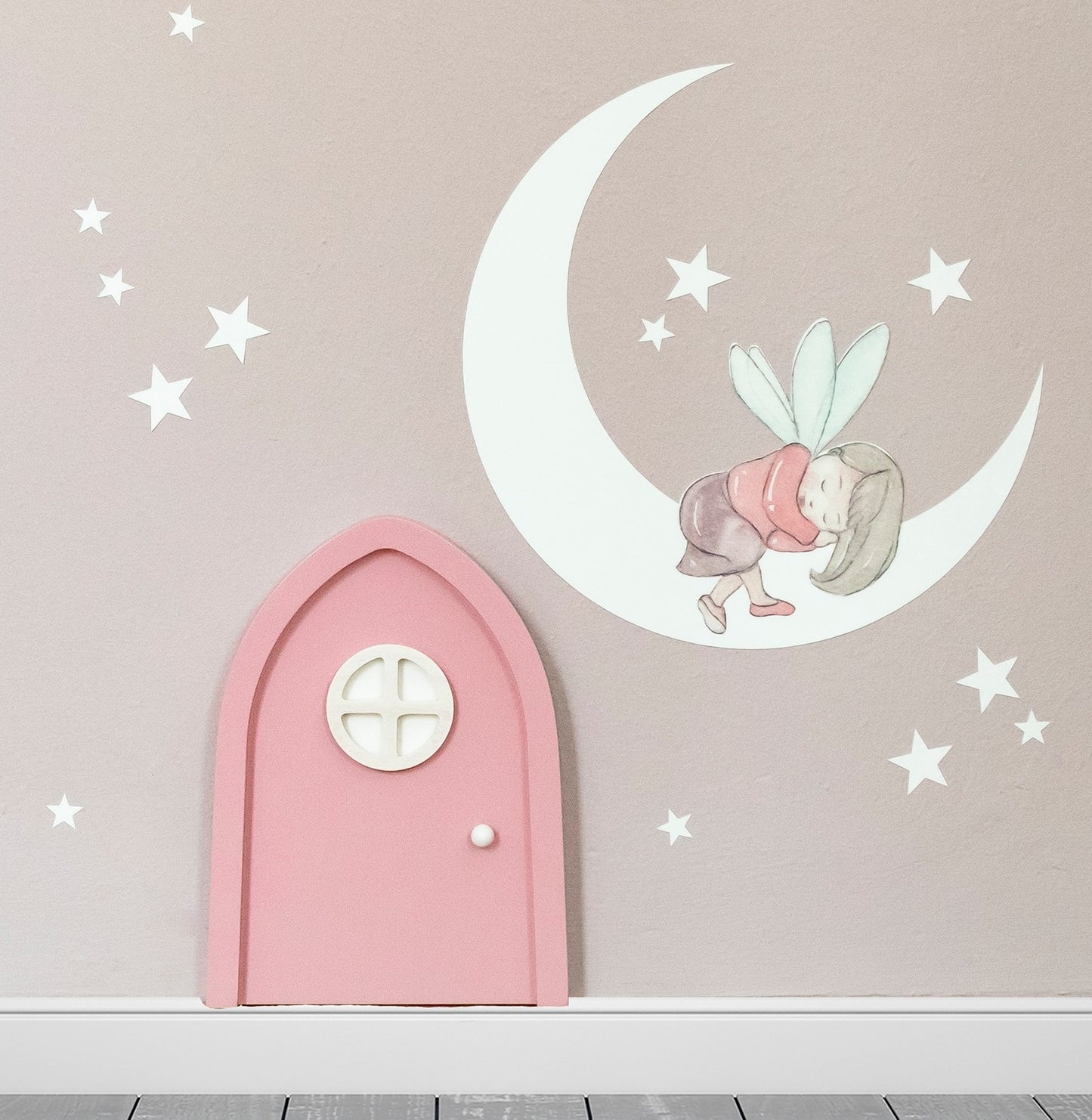 Leuchtsticker Schlafende Fee