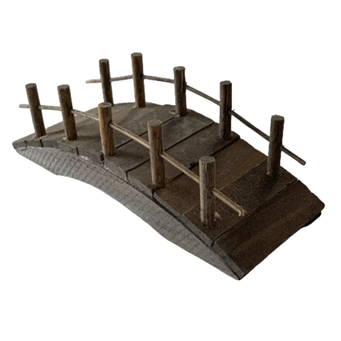 Miniatur Holzbrücke
