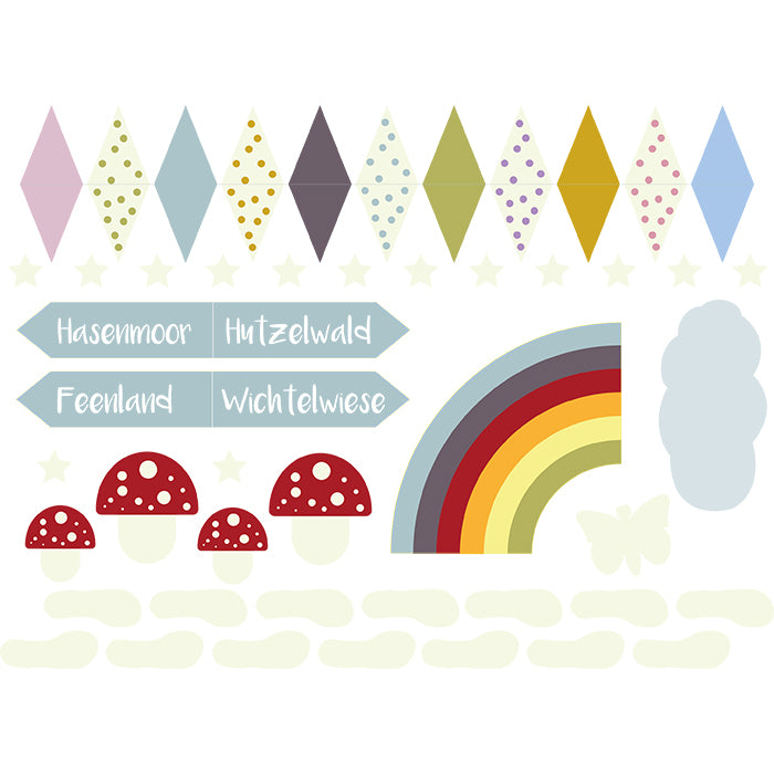 Leuchtsticker Wichtelwelt