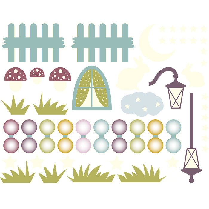 Leuchtsticker Feenwelt