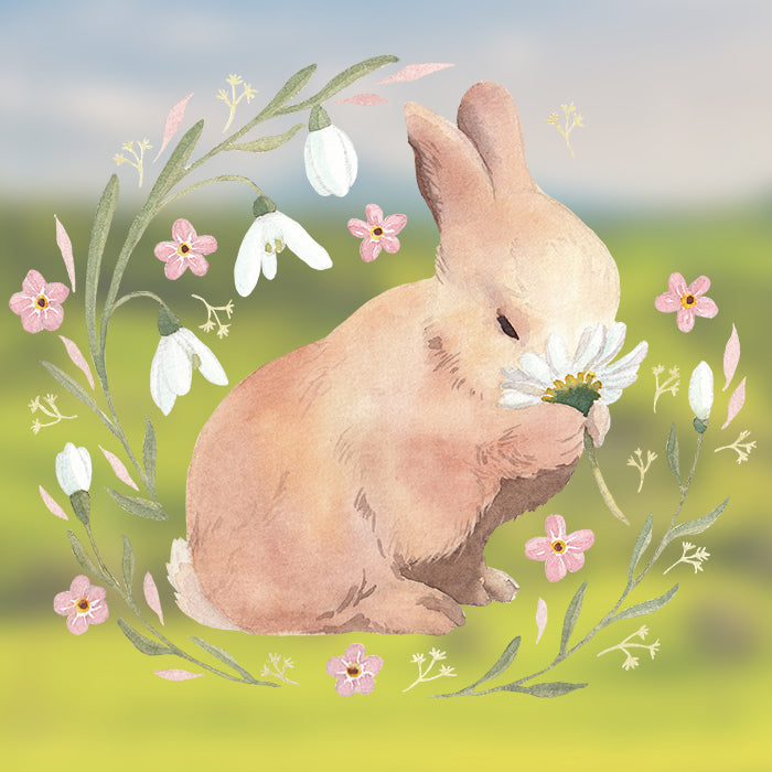 Fensterbild Kaninchen