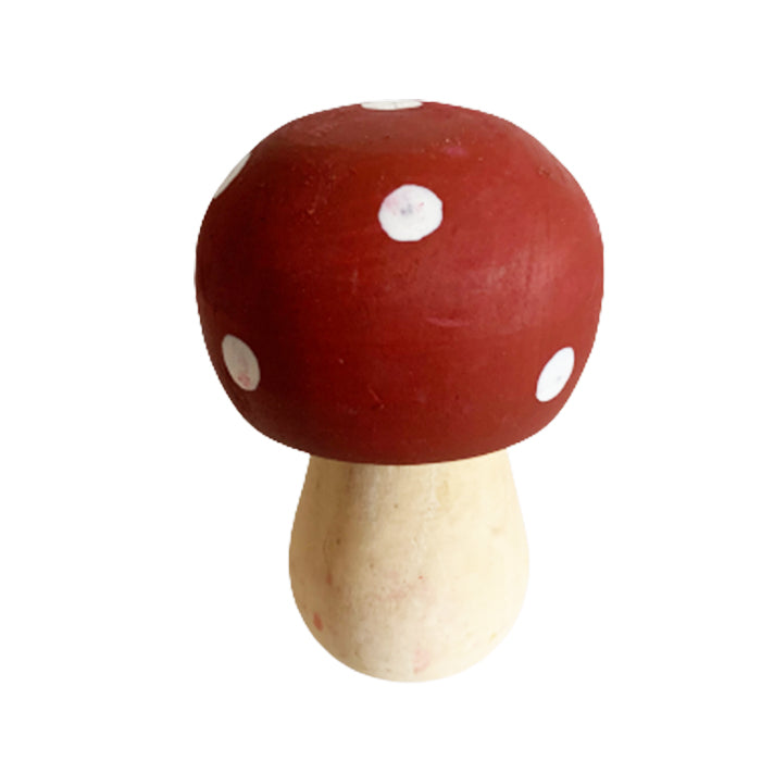 Fliegenpilz aus Holz, klein