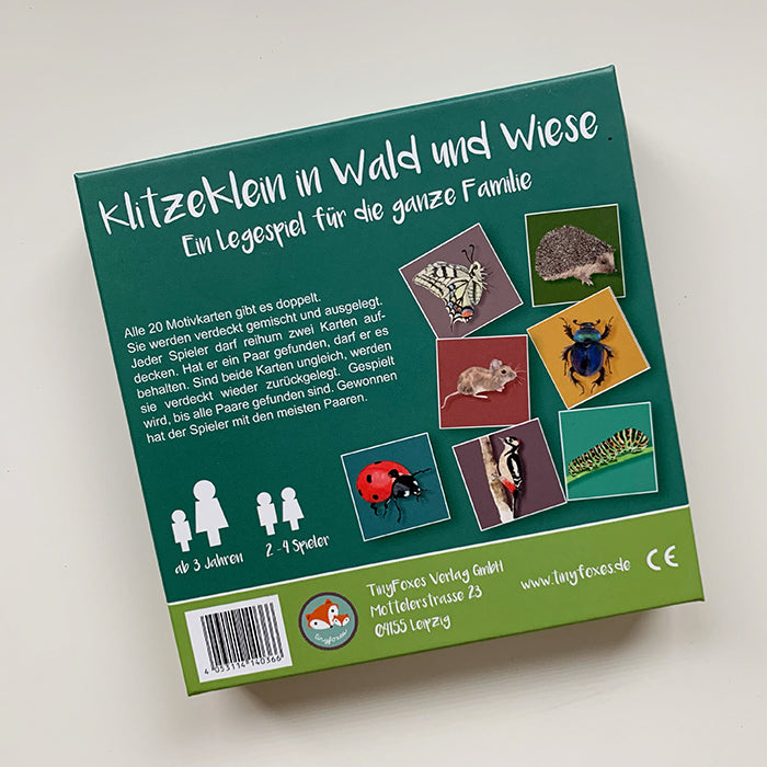 Legespiel Wald und Wiese