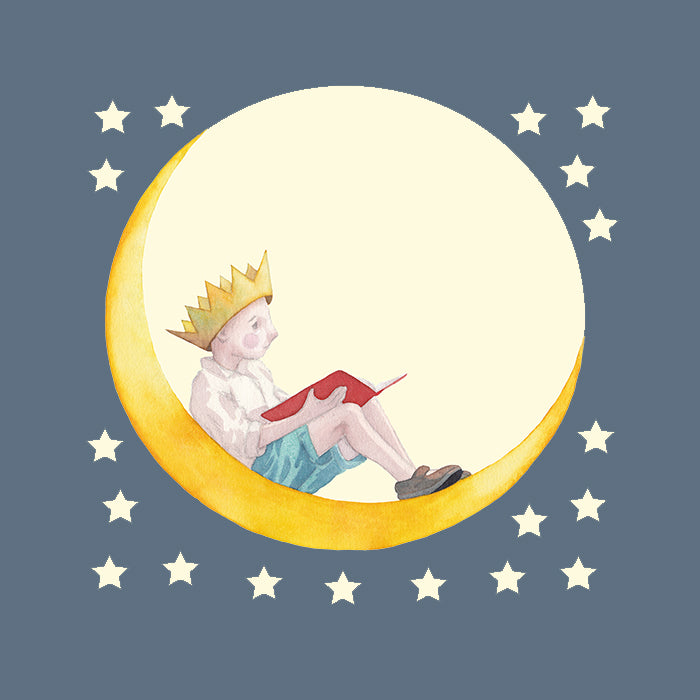 Leuchtsticker Kleiner König