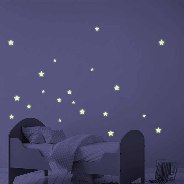 Leuchtsticker Sterne