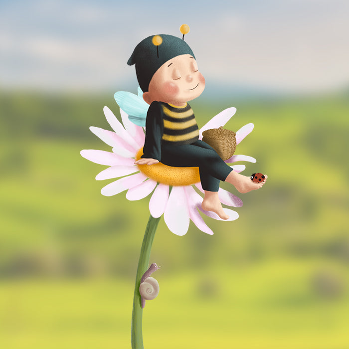 Fensterbild Bummelhummel