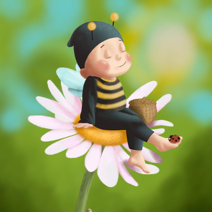 Fensterbild Bummelhummel