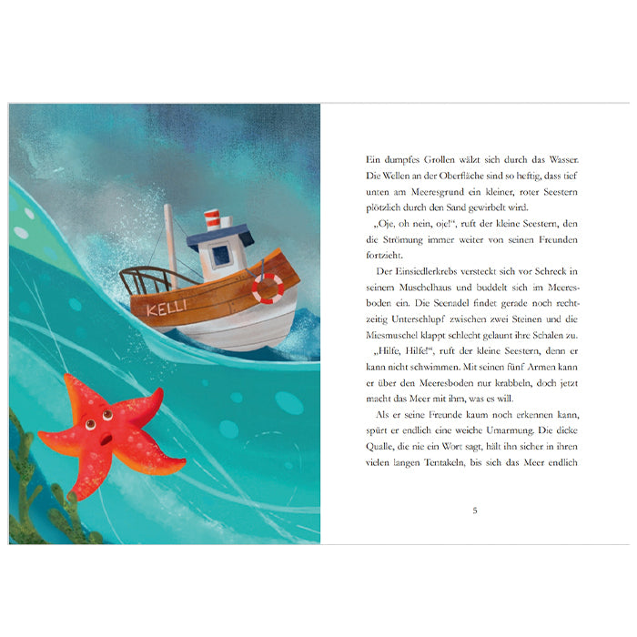 Der kleine Seestern: Eine große Reise