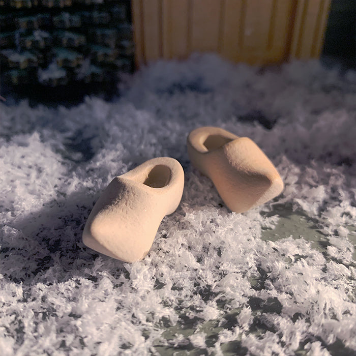 Miniatur Holzpantinen
