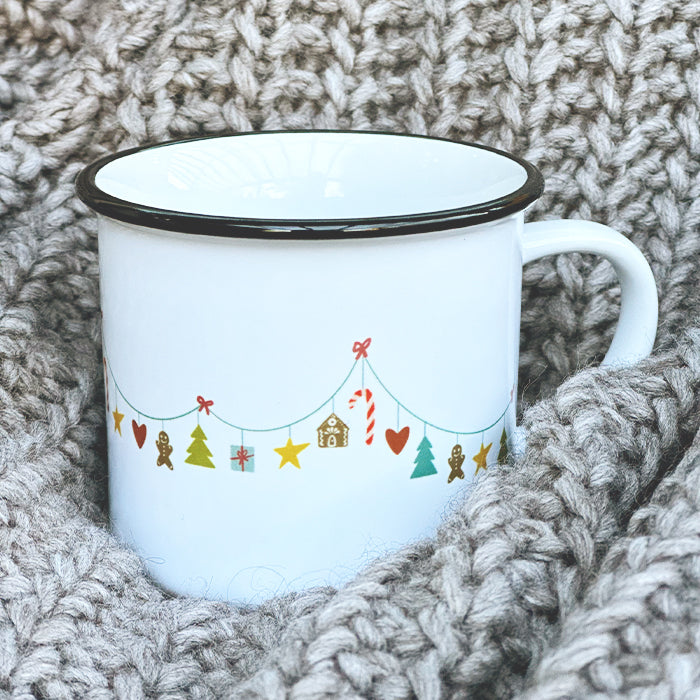 Tasse "Weihnachtsgirlande"