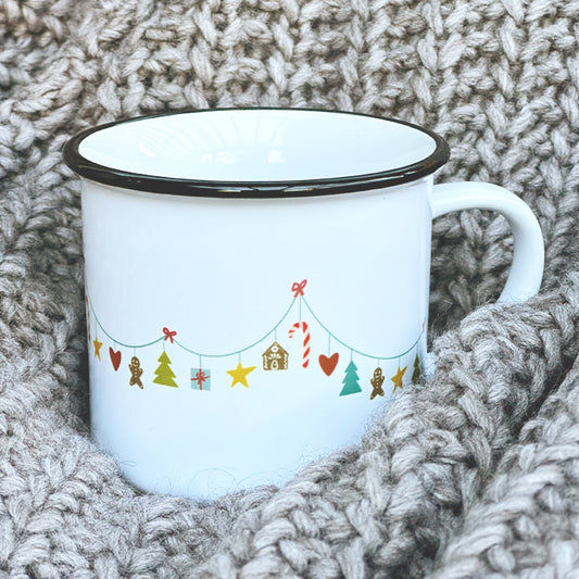 Tasse "Weihnachtsgirlande"