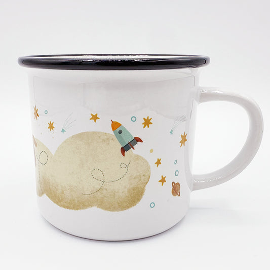 Tasse Weltraum