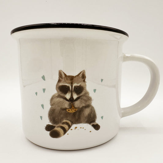 Tasse Waschbär