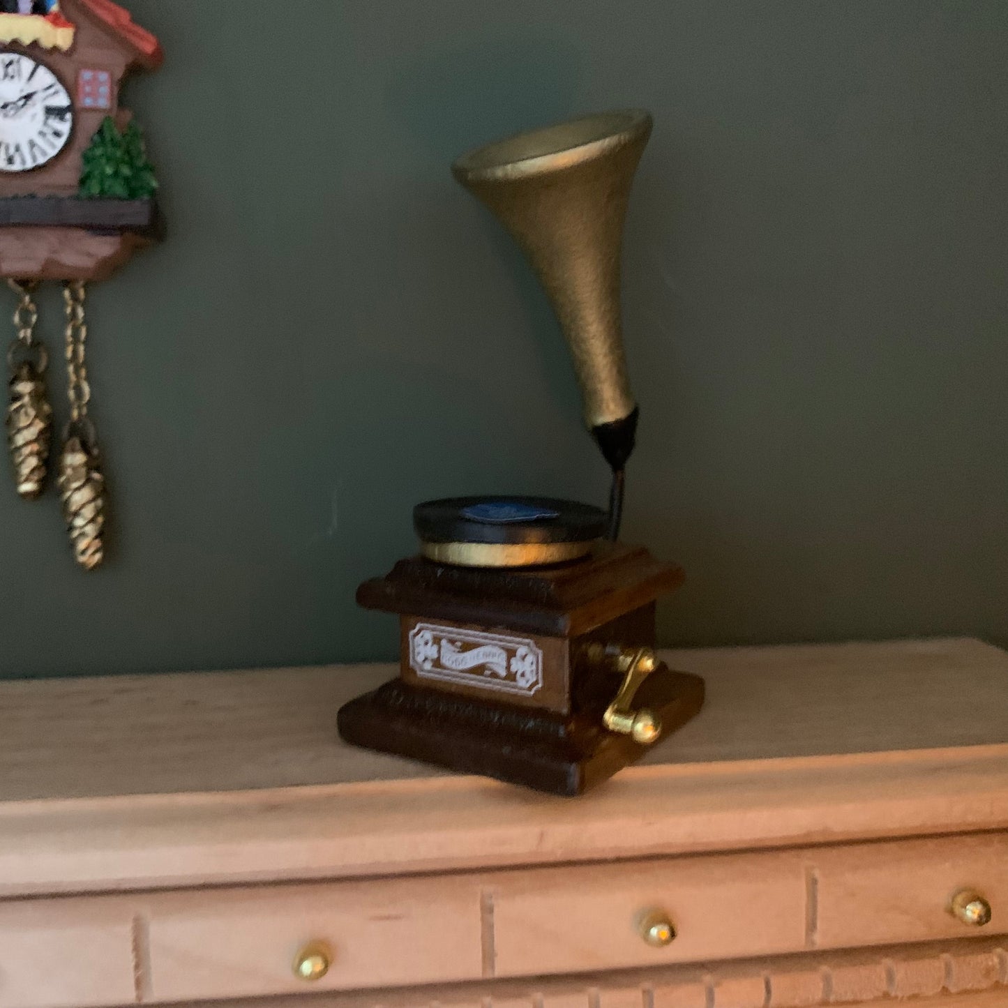 Miniatur Grammophon