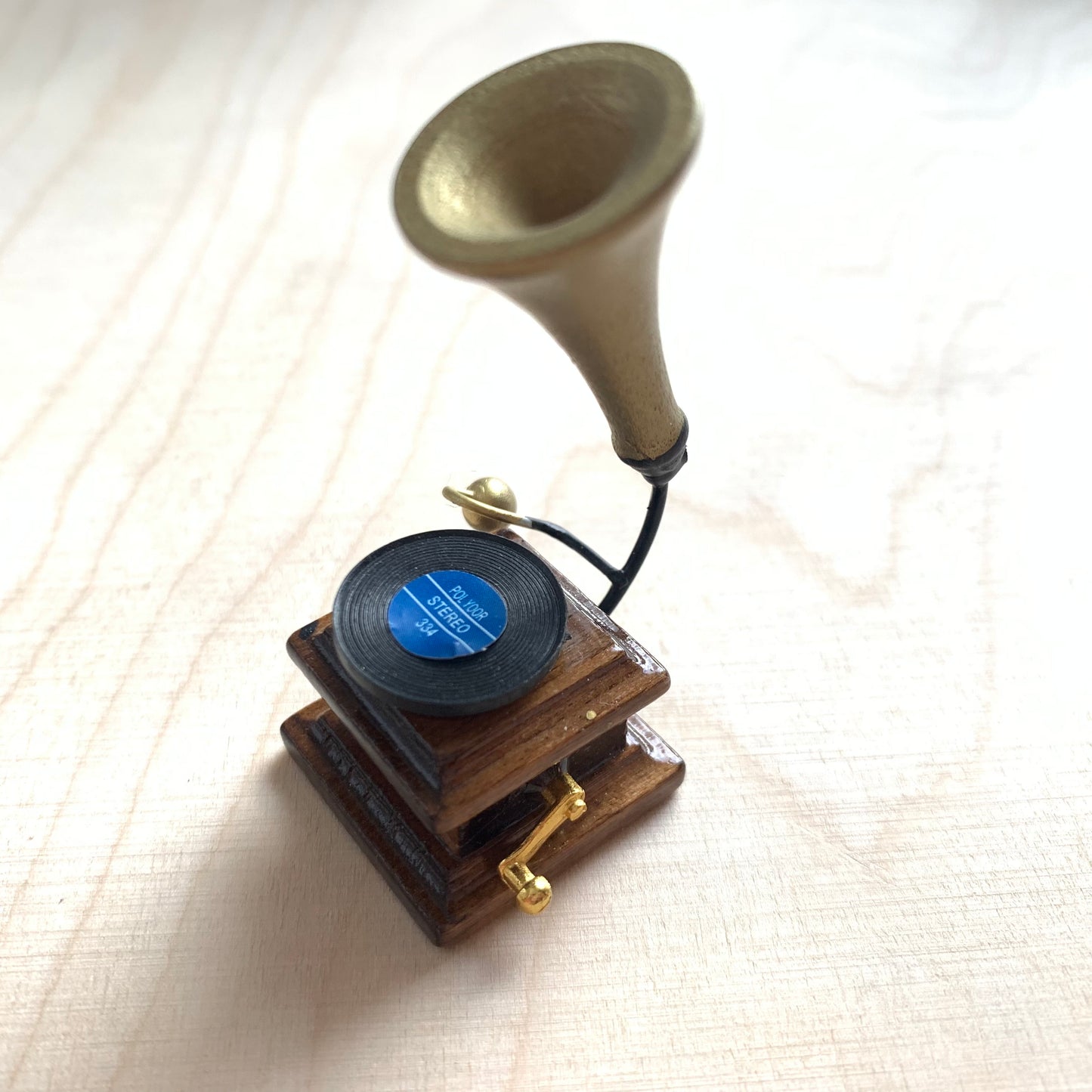 Miniatur Grammophon