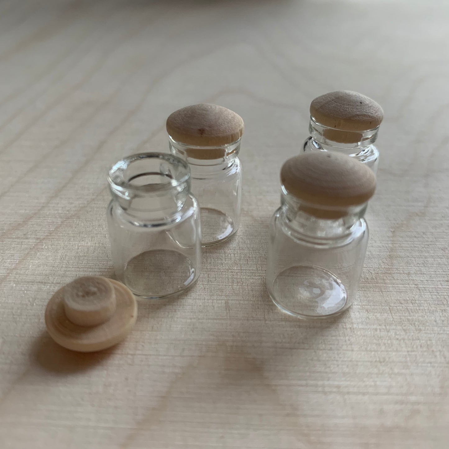 Miniatur Vorratsgläser 4er Set