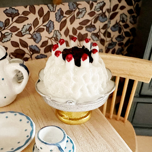 Miniatur Kirschtorte