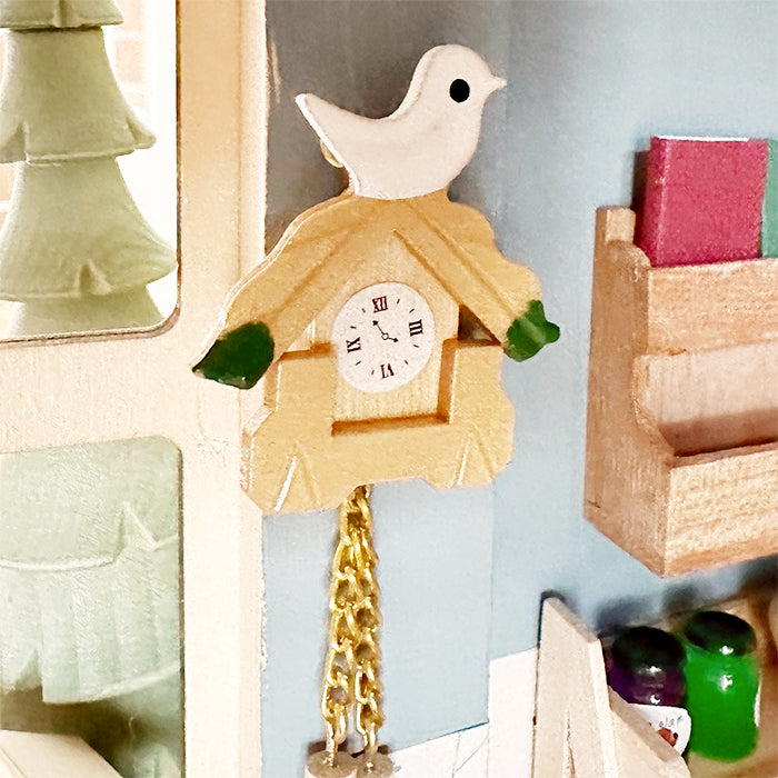 Miniatur Kuckucksuhr