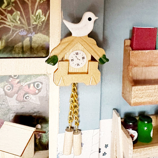 Miniatur Kuckucksuhr