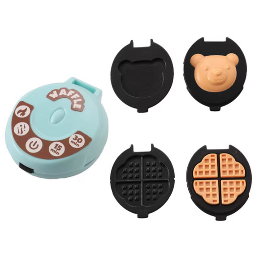 Miniatur Waffeleisen türkis