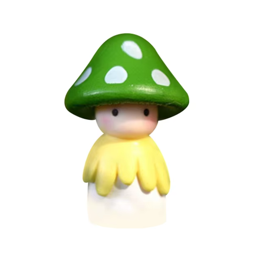 Miniatur Pilz-Männlein grün