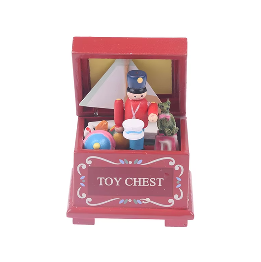 Miniatur Spielzeugtruhe