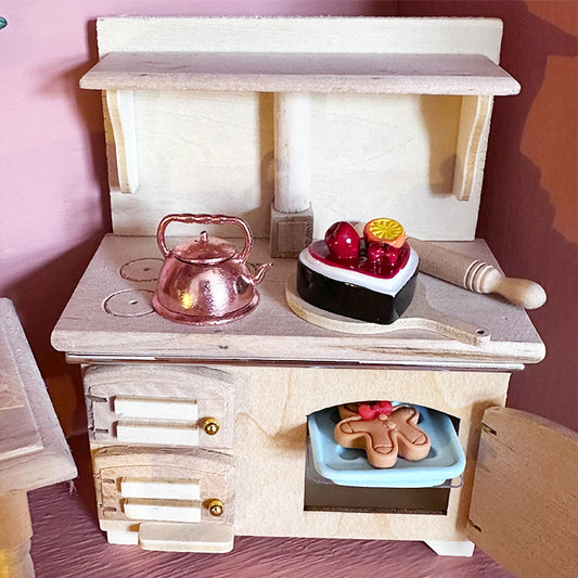 Miniatur Backofen Holz