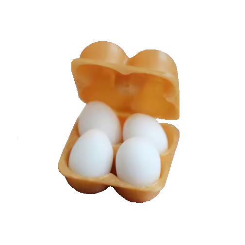 Miniatur Eier in Box