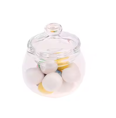 Miniatur Vorratsglas rund