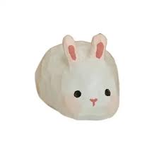 Miniatur Hase geschnitzt