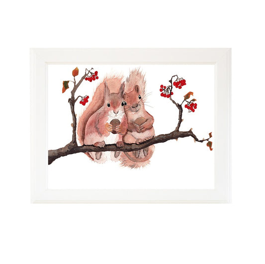 Kunstdruck Eichhörnchen