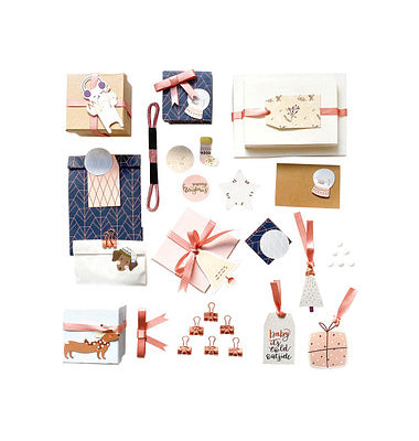 Wrapping Set "Pastell" 38-teilig