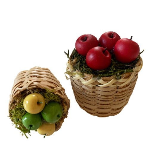 Miniatur Apfelkorb