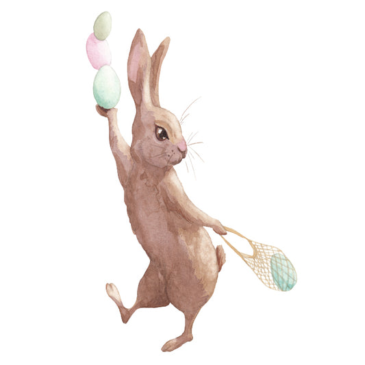 Fensterbild Hase Ferdinand