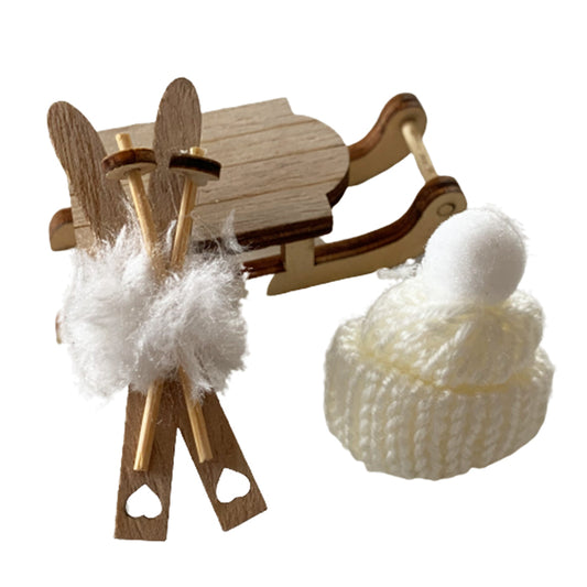 Miniatur Winter-Set