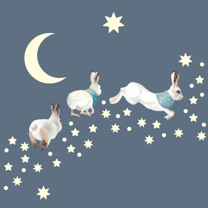 Leuchtsticker Hasenhimmel