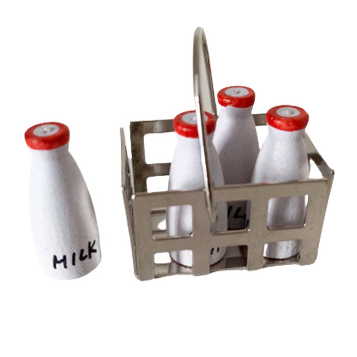 Miniatur Milchflaschen