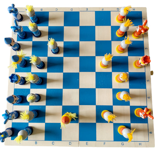 Schach-Spiel Ritter